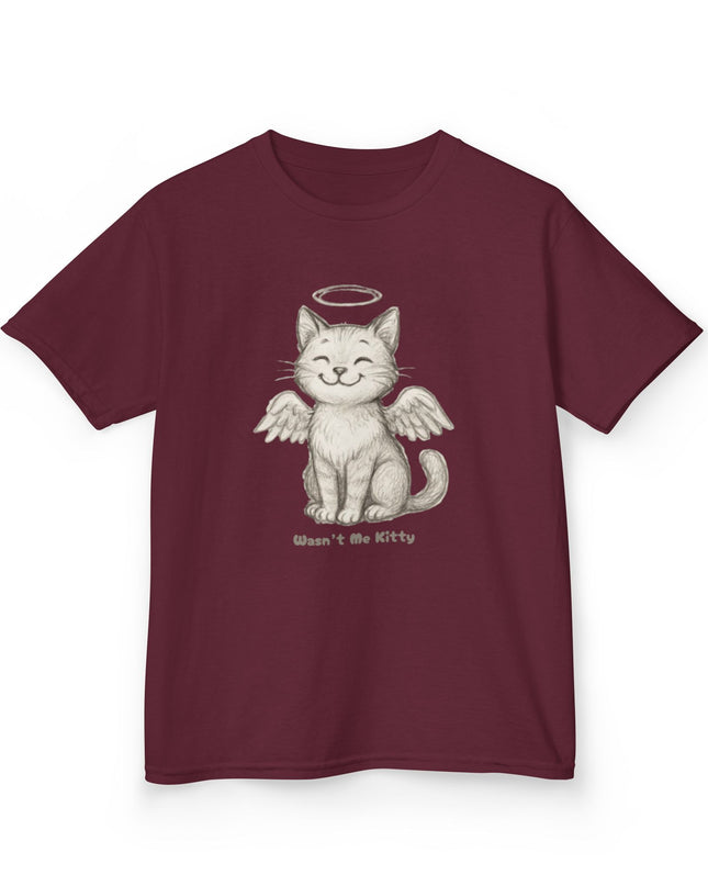 "Wasn't Me Kitty" Kids Heavy Cotton Tee