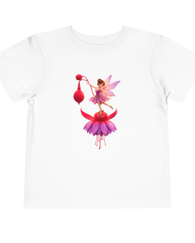 "Fuchsia Fairy" Toddler Short Sleeve Tee
