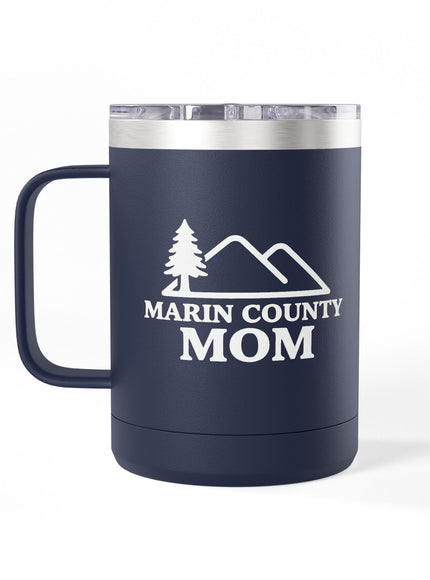 "Marin Country Mom" Coffee Mug Tumbler, 15oz
