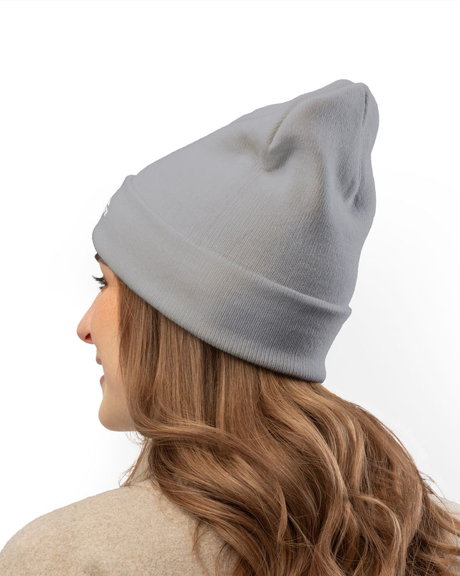 "Marin County Mom" Knit Beanie (Embroidery)