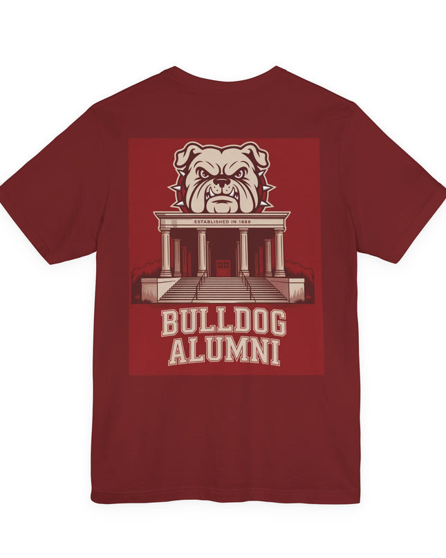 "Bulldog Alumni" Unisex Jersey Short Sleeve Tee
