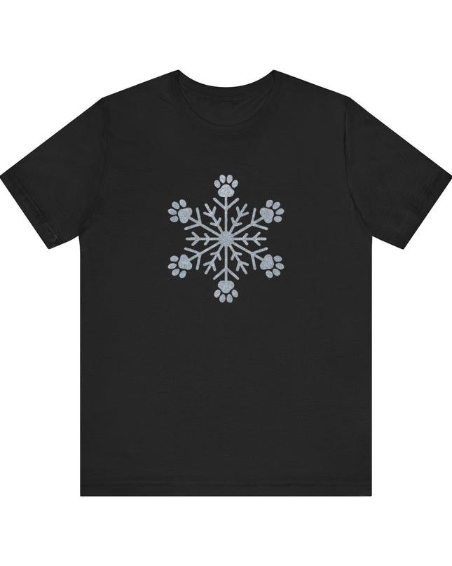 "Snowflake with paws" Unisex Jersey Short Sleeve Tee
