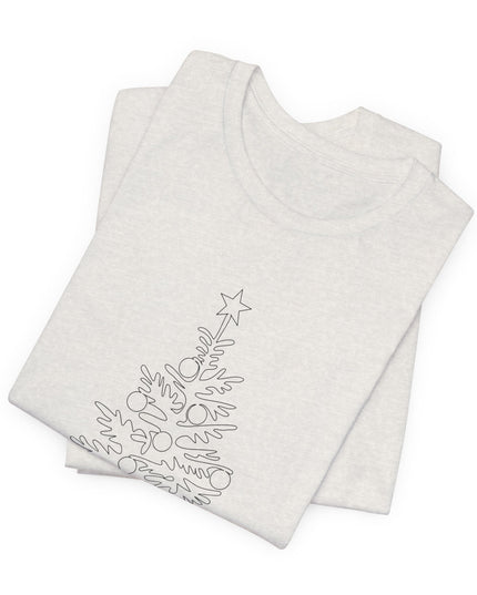 "Christmas Tree" Unisex Jersey Short Sleeve Tee