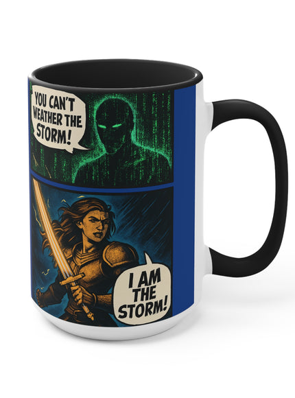 "I Am the Storm" Accent Mug