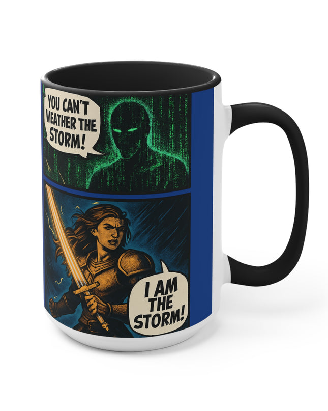 "I Am the Storm" Accent Mug