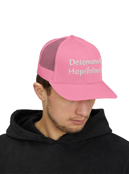 "Determined Helpfulness" Snapback Trucker Cap