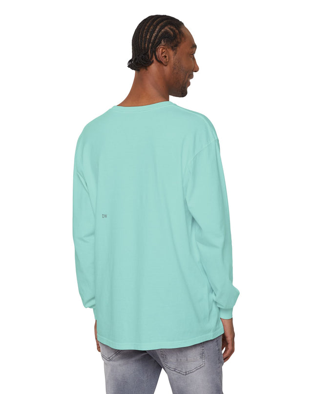 "California Poppies" Unisex Garment-dyed Long Sleeve T-Shirt