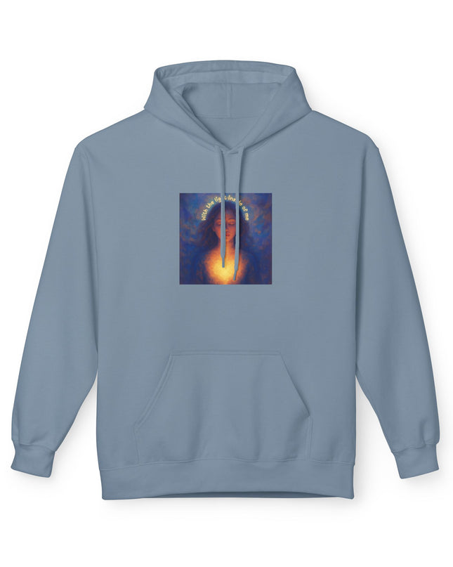 "With the Light Inside of Me" Unisex Midweight Softstyle Fleece Hoodie