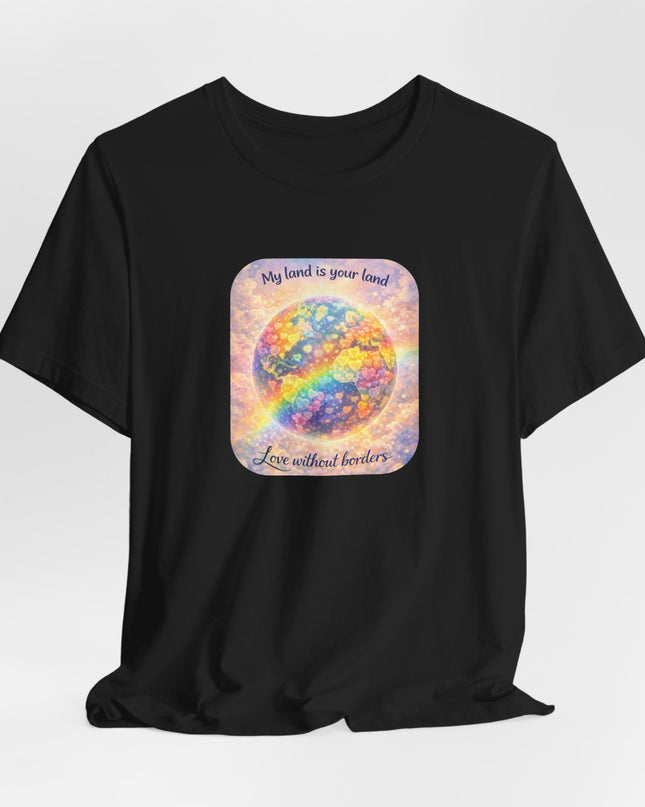 "My Land is Your Land" Unisex Jersey Short Sleeve Tee