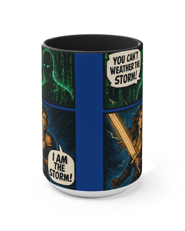 "I Am the Storm" Accent Mug
