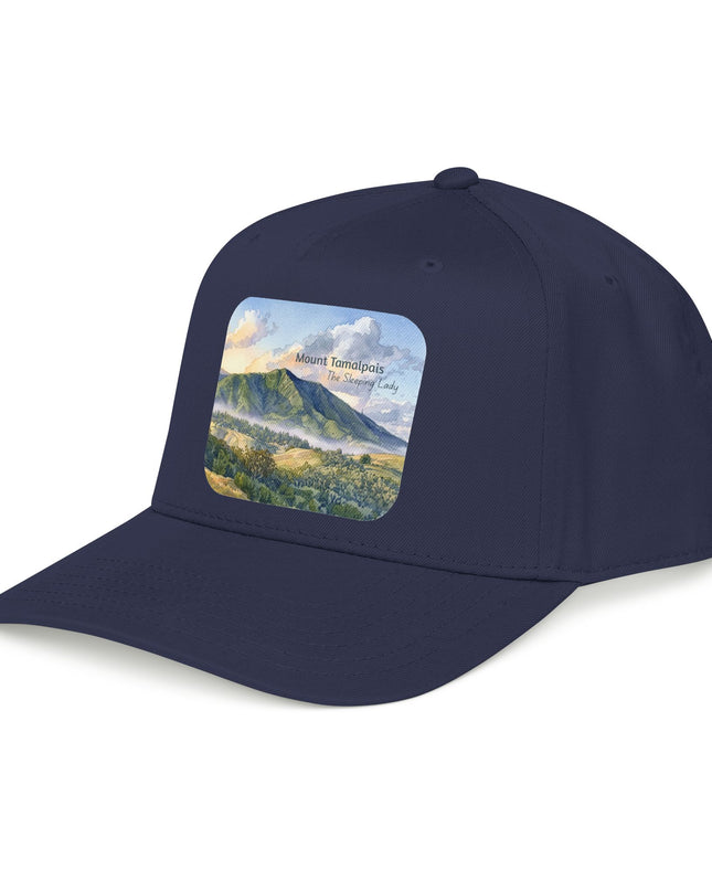 "Mount Tamalpais, the Sleeping Lady" Mid Profile Baseball Cap