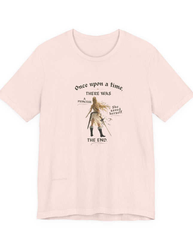 "She Saved Herself" Unisex Jersey Short Sleeve Tee