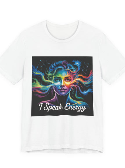 "I Speak Energy, (Energy for Success)" Men's and Women's Jersey Short Sleeve Tee