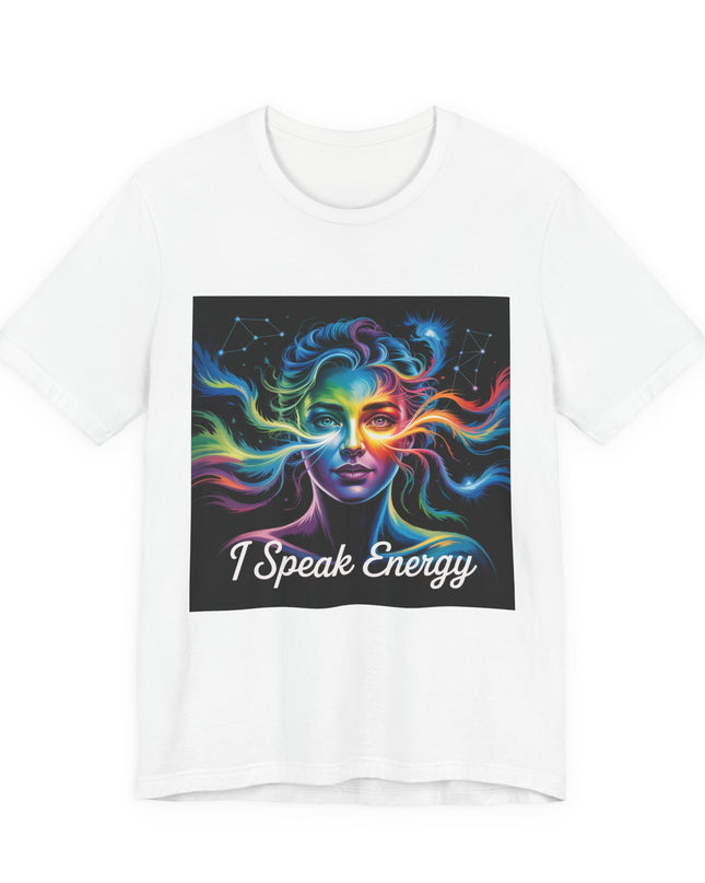 "I Speak Energy, (Energy for Success)" Men's and Women's Jersey Short Sleeve Tee