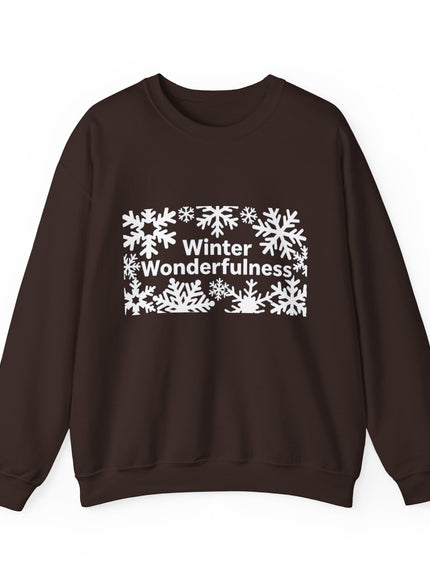 "Winter Wonderfulness" Unisex Adult Sweatshirt