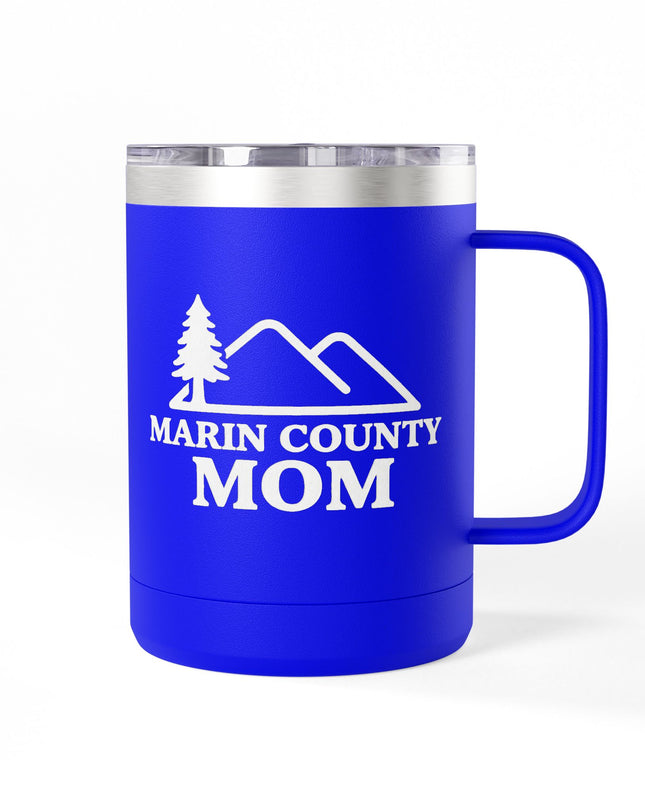 "Marin Country Mom" Coffee Mug Tumbler, 15oz