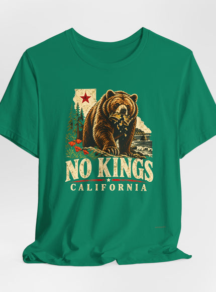 "No Kings California" Unisex Jersey Short Sleeve Tee