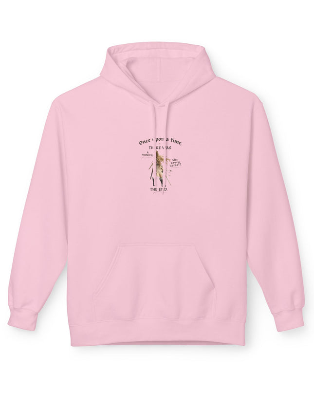 "Once Upon a Time V2" Front and Back Unisex Midweight Softstyle Fleece Hoodie