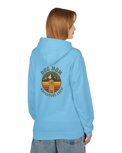 "Dog Mom" Unisex Midweight Softstyle Fleece Hoodie