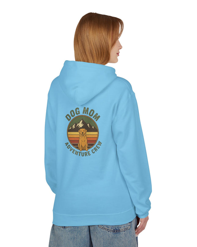 "Dog Mom" Unisex Midweight Softstyle Fleece Hoodie