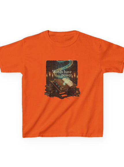 "Words Have Power" Kids Heavy Cotton Tee