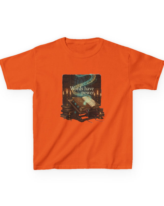 "Words Have Power" Kids Heavy Cotton Tee