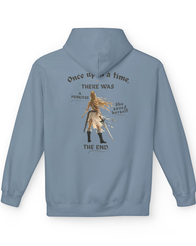 "Once Upon a Time V2" Front and Back Unisex Midweight Softstyle Fleece Hoodie