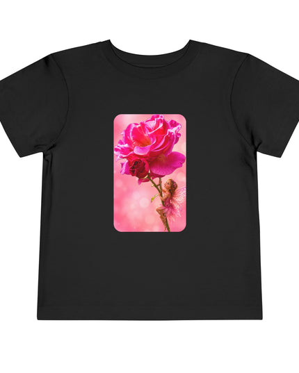 "Fairy Rose" Toddler Short Sleeve Tee
