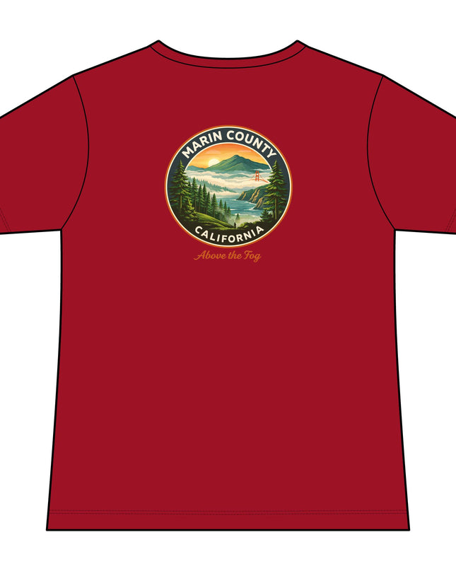 "Above the Fog" Women's Ideal V-Neck Tee