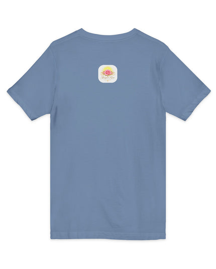 "Happy Valentine's Day" Unisex Jersey Short Sleeve V-Neck Tee