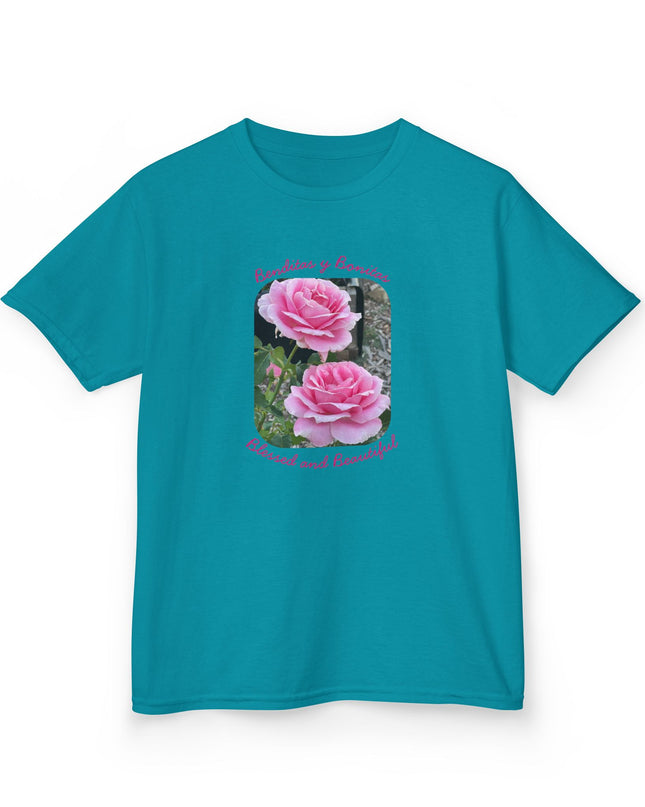 "Blessed and Beautiful" Kids Heavy Cotton Tee