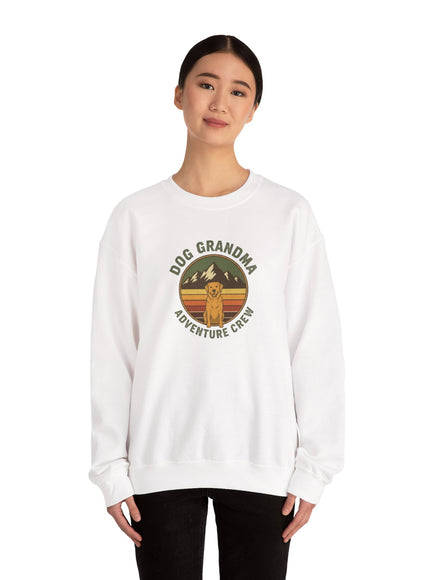 "Dog Grandma Adventure Crew" Unisex Sweatshirt