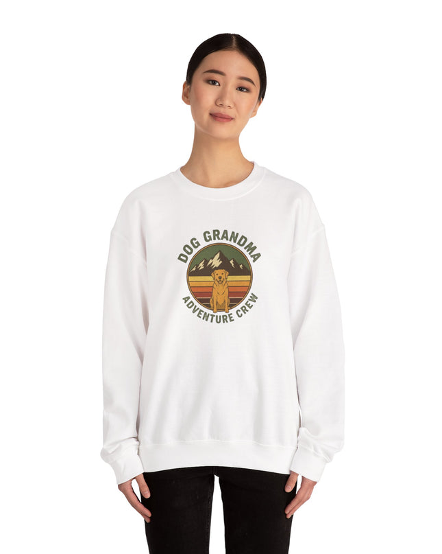 "Dog Grandma Adventure Crew" Unisex Sweatshirt