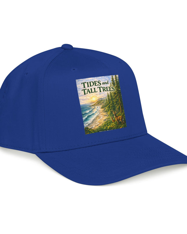 "Tides and Tall Trees" Mid Profile Baseball Cap