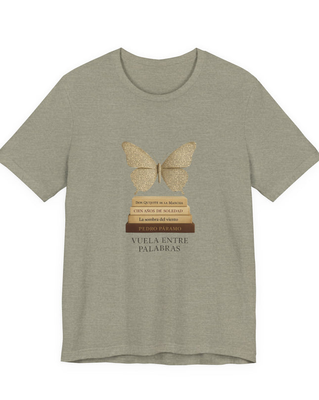 "Vuela entre Palabras" Unisex Jersey Short Sleeve Tee
