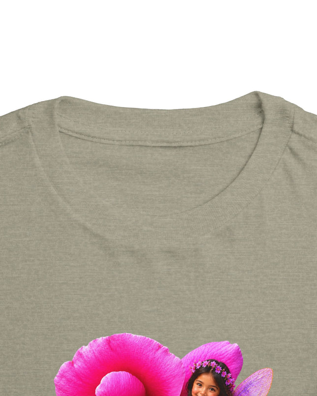 "Rose Fairy" Toddler Short Sleeve Tee