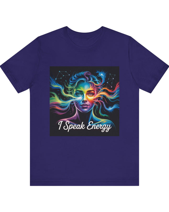 "I Speak Energy, (Energy for Success)" Men's and Women's Jersey Short Sleeve Tee