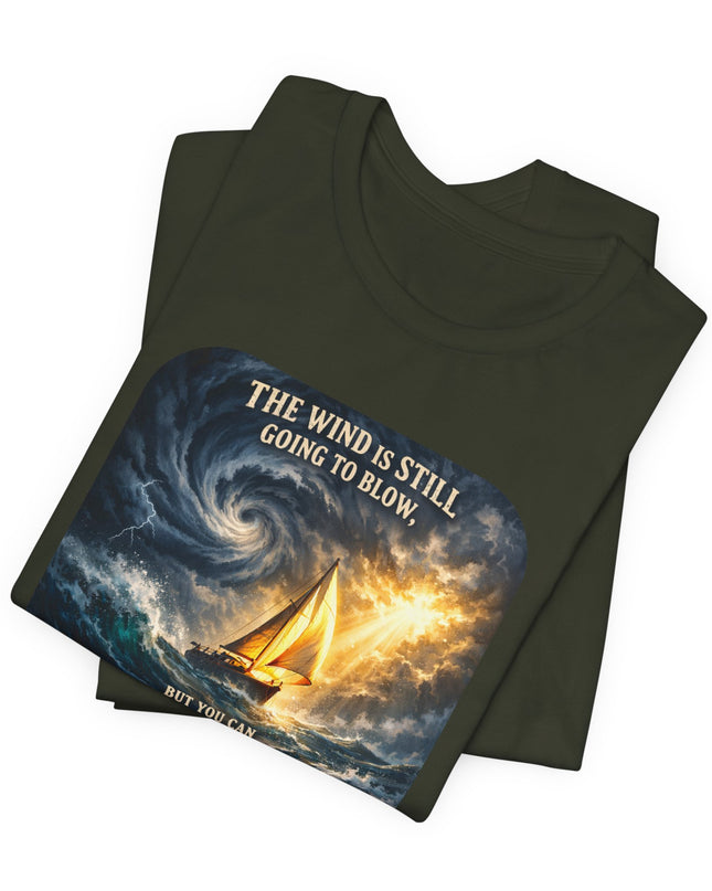 "Shift your Sails" Unisex Jersey Short Sleeve Tee