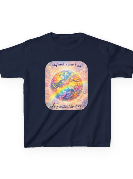 "My Land is Your Land" Kids Heavy Cotton Tee