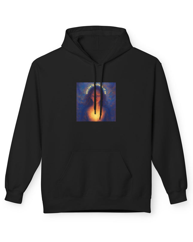 "With the Light Inside of Me" Unisex Midweight Softstyle Fleece Hoodie