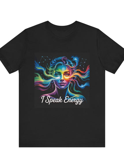 "I Speak Energy, (Energy for Success)" Men's and Women's Jersey Short Sleeve Tee