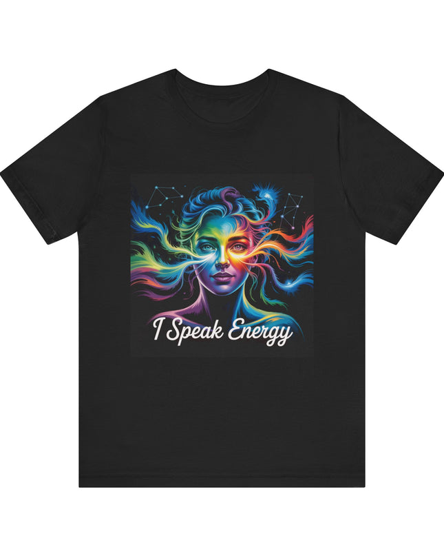 "I Speak Energy, (Energy for Success)" Men's and Women's Jersey Short Sleeve Tee