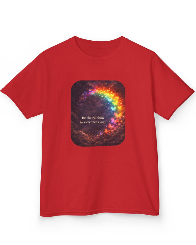 "Be the Rainbow in Someone's Cloud" Kids Heavy Cotton Tee