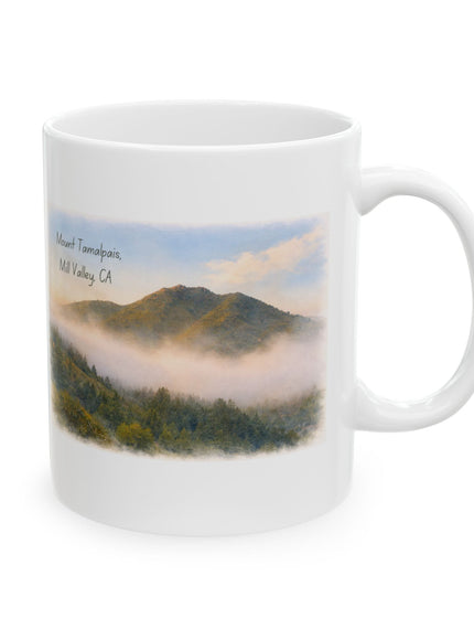 "Mount Tamalpais, Mill Valley, California" Ceramic Mug, (11oz, 15oz)