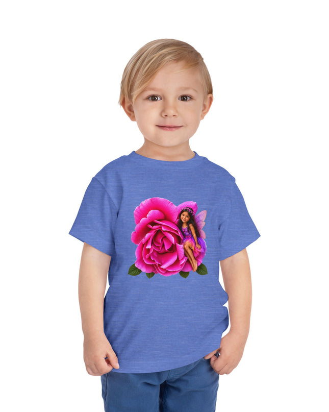 "Rose Fairy" Toddler Short Sleeve Tee