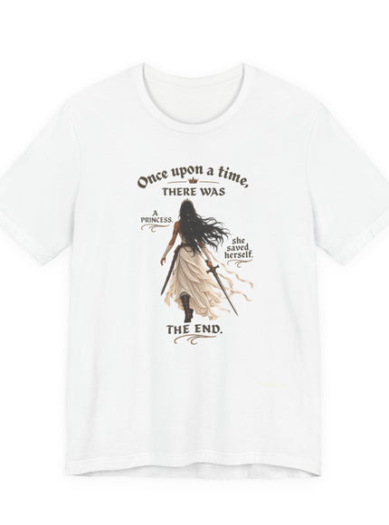 "She Saved Herself V3"Unisex Jersey Short Sleeve Tee
