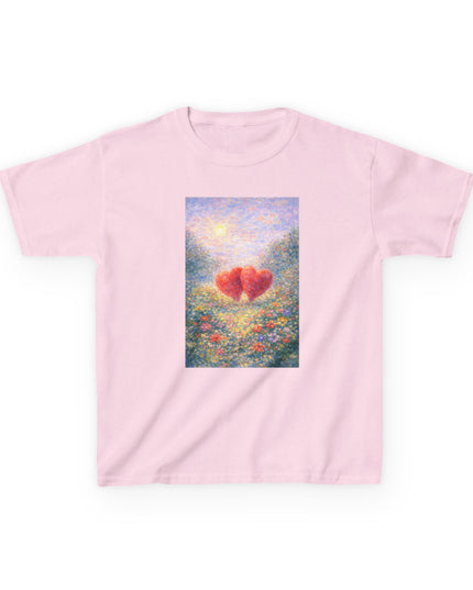 "Valentine's Day - Monet Style" Kids Heavy Cotton Tee
