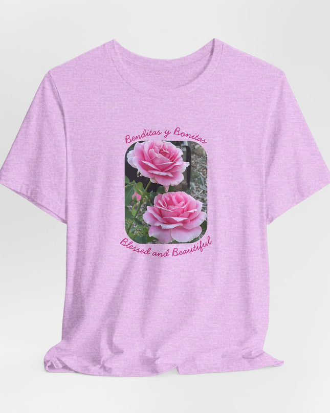 "Blessed and Beautiful" Unisex Jersey Short Sleeve Tee
