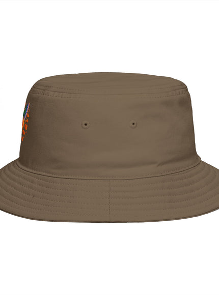 "Hummingbird and Poppies" Bucket Hat