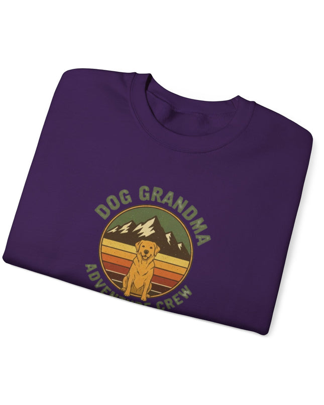 "Dog Grandma Adventure Crew" Unisex Sweatshirt